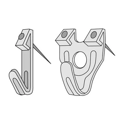 Snabb leverans Thuresson Fastening 13132 X-krok